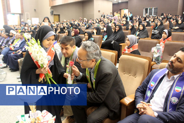 آیین بزرگداشت سالروز تاسیس سازمان دانش‌آموزی در قم-1