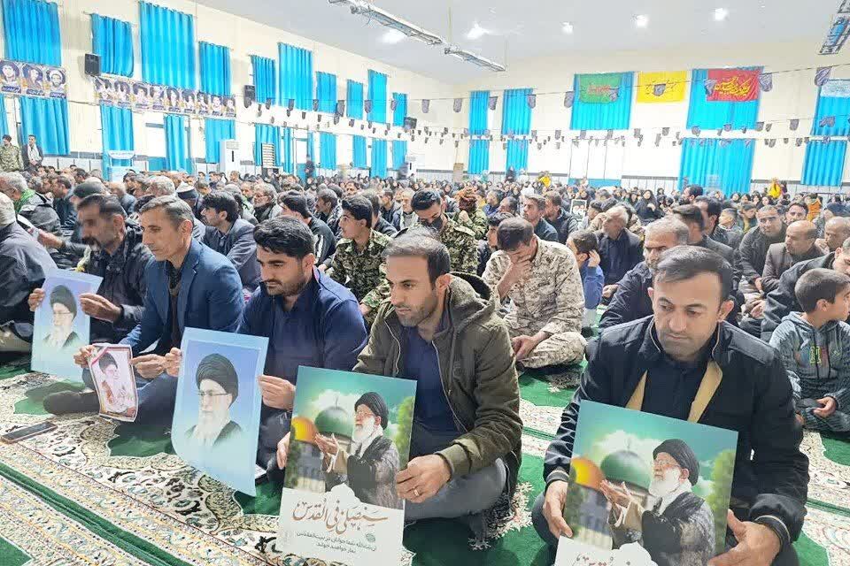 مراسم سوگواری شهادت رهبر معظم انقلاب اسلامی آیت الله امام خامنه‌ای (ره) در دیشموک