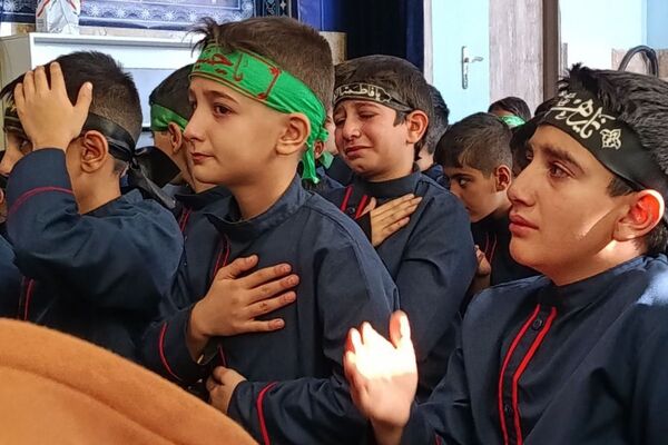 طنین یا زهرا سلام‌الله‌علیها در مدرسه  غیاث‌الدین جمشید کاشانی ملارد