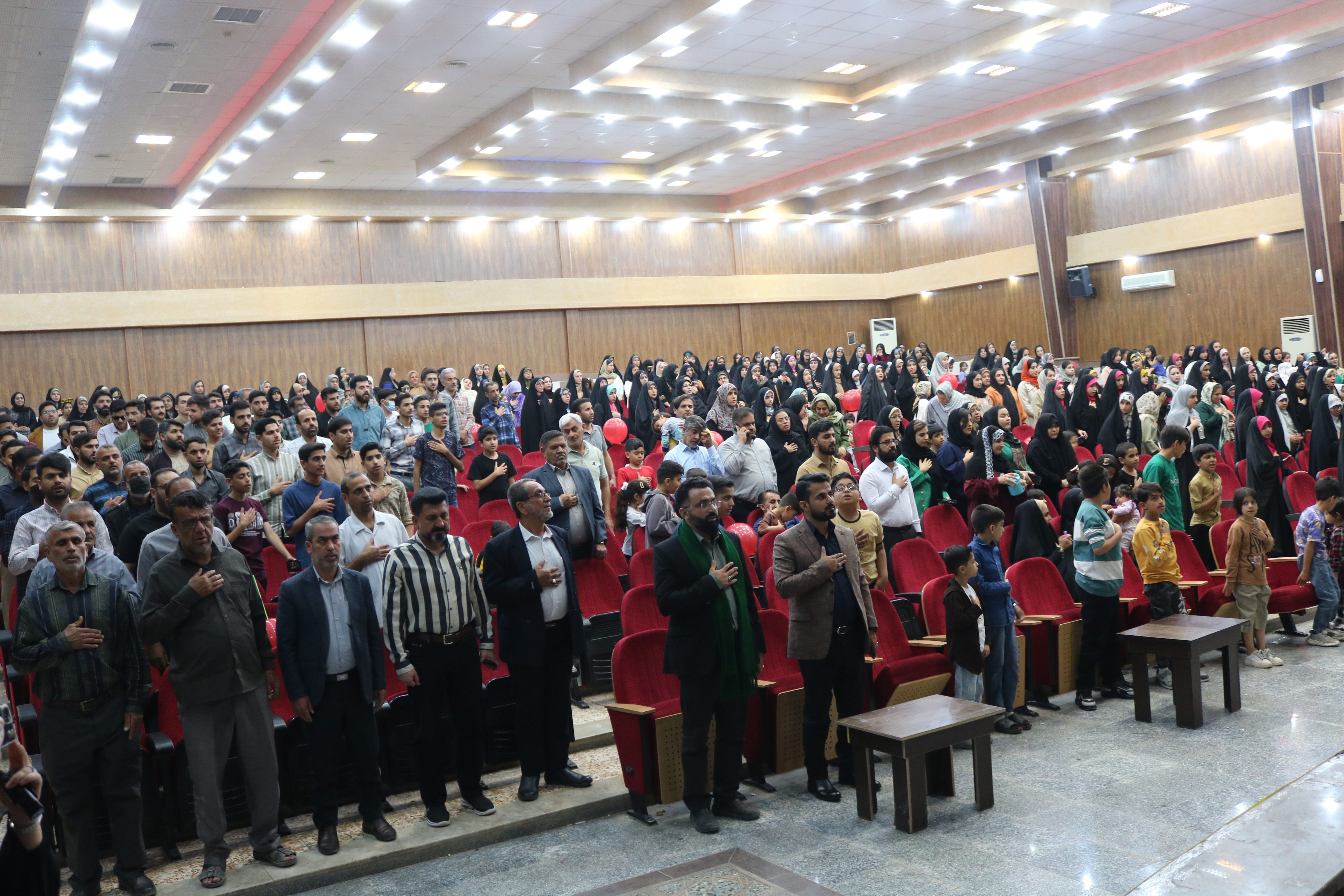 جشن میلاد امام حسن مجتبی(ع) در شهرستان لامرد