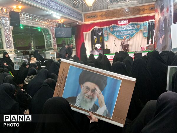اجتماع بزرگ دختران سید علی در مهدیه شهرستان نیشابور 