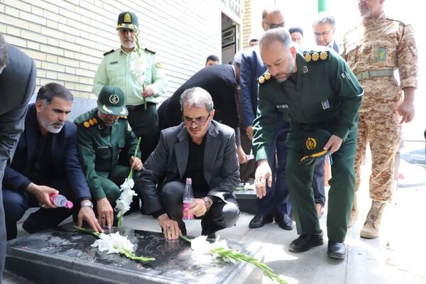 مراسم گرامیداشت شهدای راه‌خدمت و سالروز آزادسازی خرمشهر در سنندج