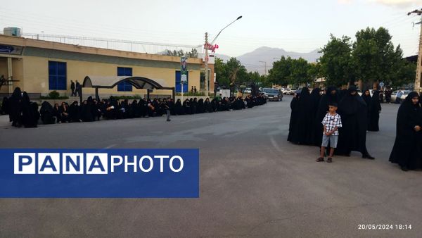 مردم ماهان عزادار رئیس‌جمهور شهید