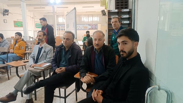 مراسم استقبال از شهید گمنام در دبیرستان شاهد ابوذر غفاری نیشابور 