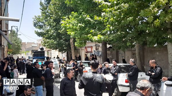 مراسم عزاداری تاسوعای حسینی در مسجد امام جعفر صادق(ع) نظرآباد