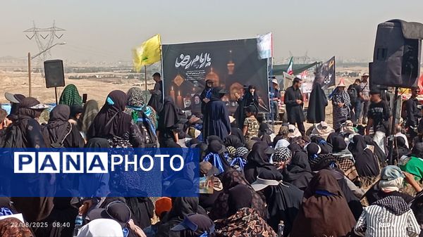 مراسم شب شهادت امام رئوف در مشهد مقدس 