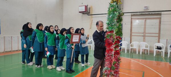 افتتاحیه مسابقات جام اقتدار فوتسال در سالن ۱۳ آبان شهرستان شیروان 