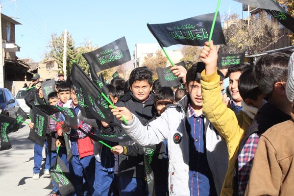 دسته عزاداری نوگلان فاطمی در شهرستان بن 