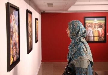 «نقاش سرزمین زخمی» افتتاح شد/ راز ماندگاری آثار سلیمان منصور 