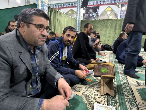 مراسم احیا شب بیست و یکم ماه مبارک رمضان در مسجد امام خمینی(ره) حسن آباد جرقویه
