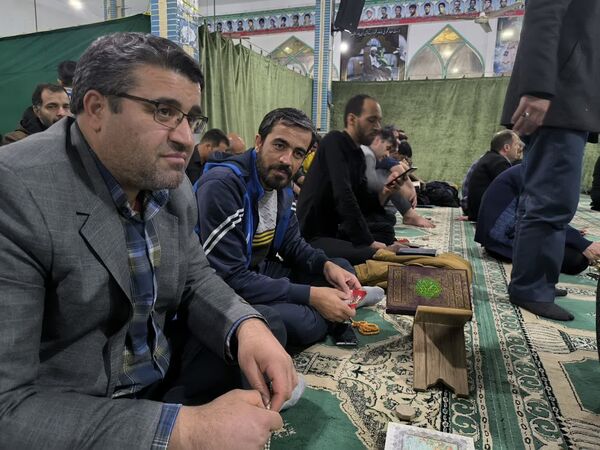 مراسم احیا شب بیست و یکم ماه مبارک رمضان در مسجد امام خمینی(ره) حسن آباد جرقویه
