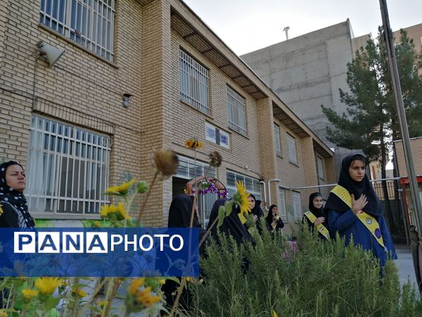 زنگ مهر، آغاز بهار تعلیم و تربیت در دبیرستان شهید هاشمی نژاد نیشابور