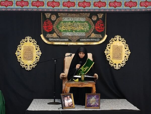 مراسم سوگواری هیات دخترانه بنت الهدی کاشان
