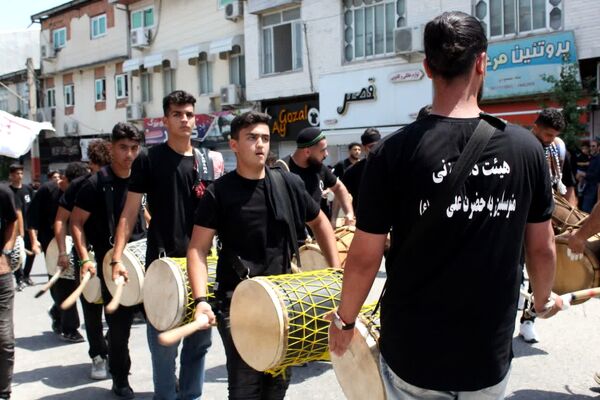 شور حسینی در گلوگاه 