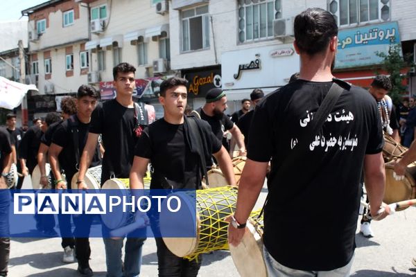 شور حسینی در گلوگاه 