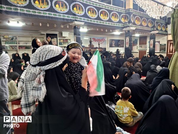 مراسم شیرخوارگان حسینی در مسجد موسی بن جعفر توس ۷۹ 