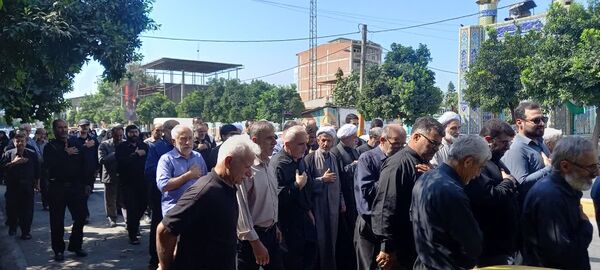 عزاداری شهادت ثامن‌الحجج(ع) در جویبار