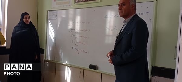بازدید معاون آموزشی آموزش و پرورش خلیل آباد از دبیرستان مادر مهربان نقاب
