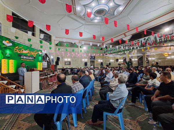 محفل با شکوه انس با قرآن کریم امت احمد اسوه مقاومت مسجد جامع قائمشهر