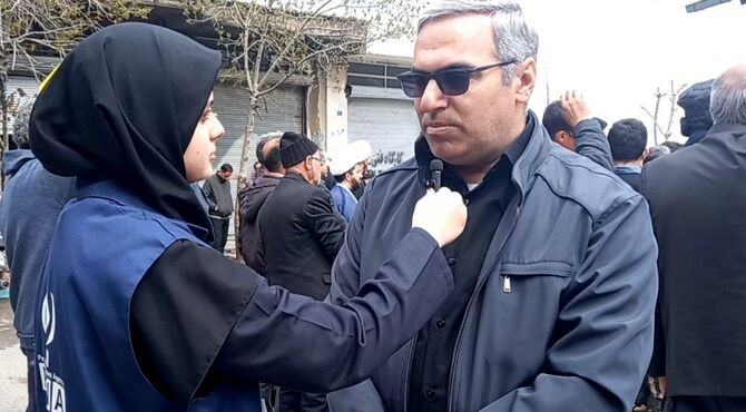 راهپیمایی حماسی روز قدس در بیستون 