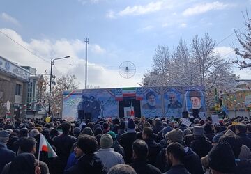 حضور مردم و شهر نیشابور در راهپیمایی 22بهمن