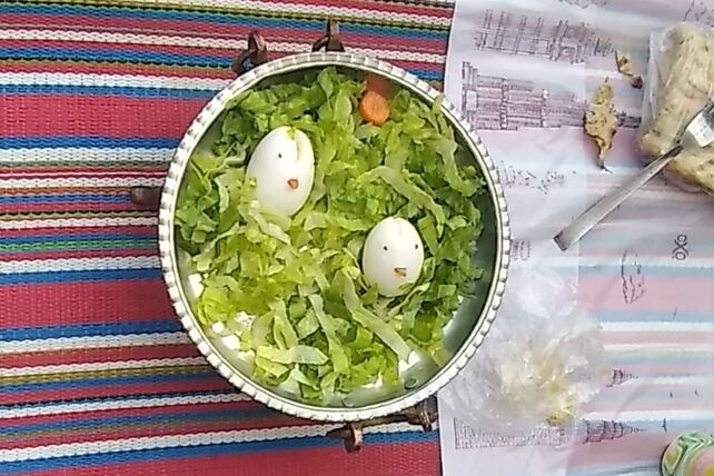 گرامیداشت روز جهانی تخم‌مرغ در مدرسه شهید حسین اسماعیلی عقدا