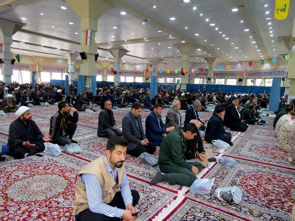 آیین یادبود شهیدان خدمت در مصلای امام خمینی(ره)  شهرستان بجنورد