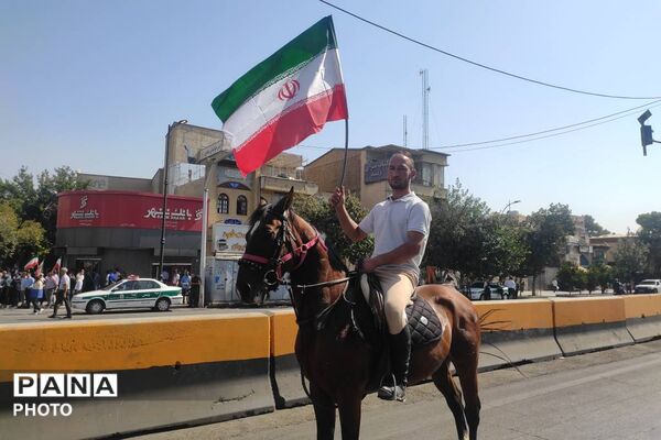 رزمایش بزرگ جان فدای ایران در شیراز
