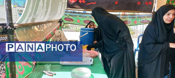 موکب دانش‌آموزی طریق‌الاقصی ناحیه سه کرمانشاه