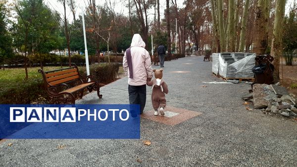 باران یزد؛ نوازشی بر پوست خاکی شهر و لبخندی بر لبان رهگذران