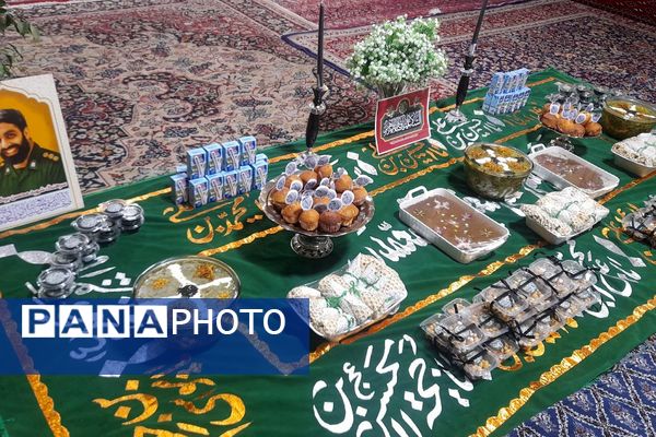  مراسم عزاداری ایام فاطمیه و یادواره شهدا در دبستان پسرانه آیت‌الله خامنه‌ای