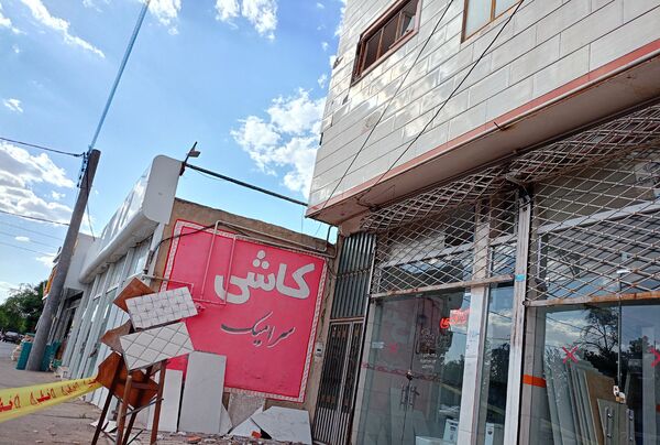 خسارت‌های وارده توسط زلزله ۵ ریشتری در شهرستان کاشمر