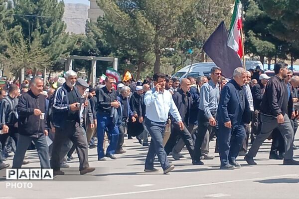 مراسم بزرگداشت چهلمین روز شهادت قائد امت در بجنورد