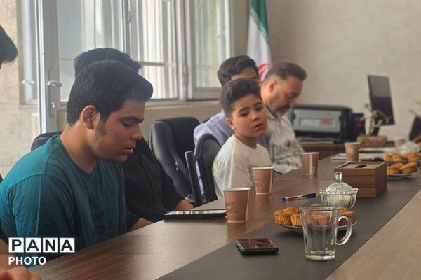 تجلی خدمت‌گزاری دانش‌آموزان بسیجی در موکب «انصار المهدی»