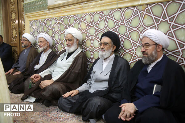 اجتماع حوزویان قم در حمایت از شیعیان کشورهای حوزه خلیج فارس