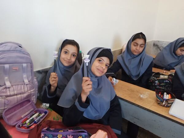 شادترین روز سال تحصیلی در مدرسه کوثر ناحیه ۴ شیراز 