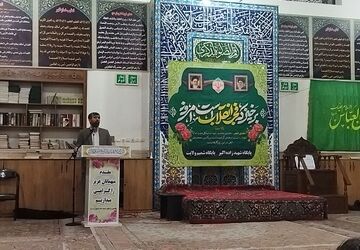 جشن بزرگ انقلاب در مسجد امام حسین (ع) نیشابور