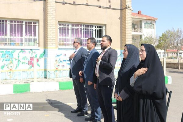 طنین شادی و امید در آیین ورود دانش‌آموزان فیروزکوه به مقطع متوسطه