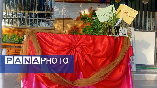 مراسم ولادت حضرت زینب(س) و روز پرستار در دبیرستان عطیه