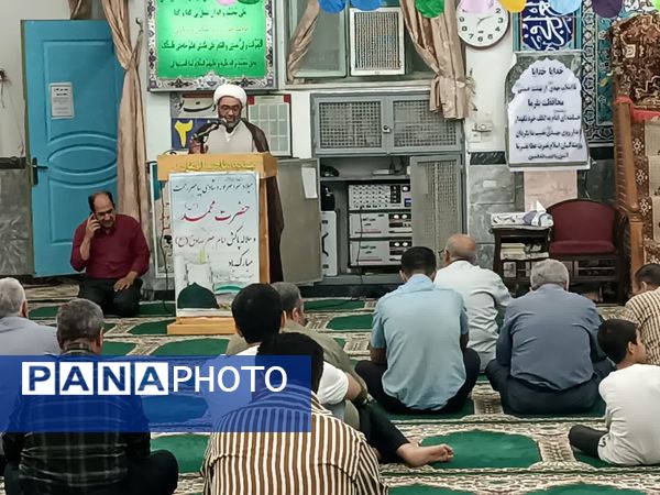 جشن میلاد حضرت محمد(ص) در مسجد صاحب الزمان آشخانه