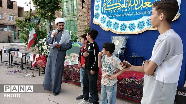 جشن زیبای  میلاد امام رضا(ع)در مسجد چهارده معصوم الغدیر 