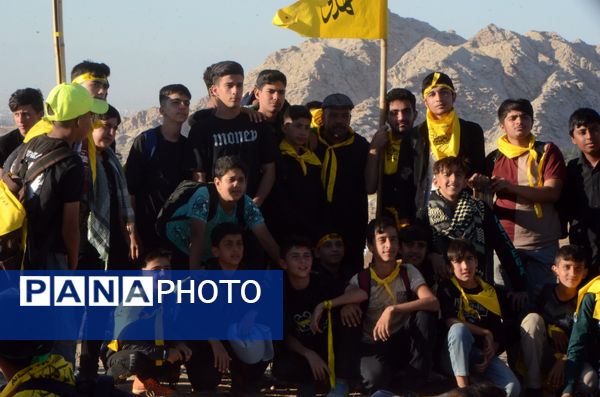 کاروان دانش‌آموزی «سه روز در بهشت» نیشابور