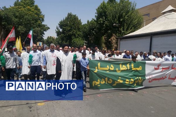 پیشوا، دیار ۱۵ خرداد؛ تجدید میثاق مردمی با آرمان‌های امام در سالروز قیام تاریخی