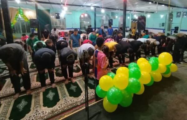 اعتکاف دانش‌آموزی در ایذه