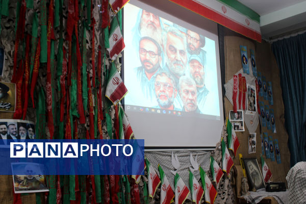 یادواره شهدای دبیرستان شاهد رضویه قم