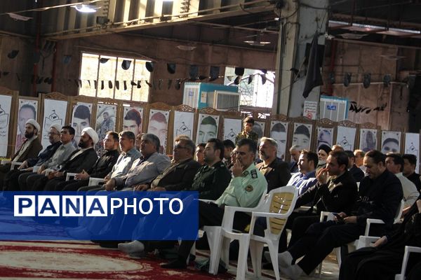 مراسم سالگرد ارتحال رهبر کبیر انقلاب در مصلی نسیم شهر