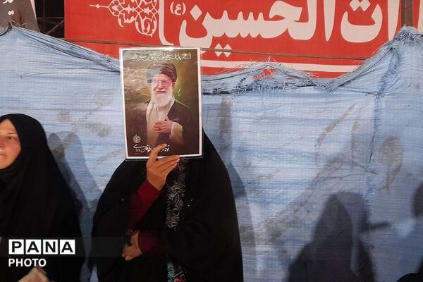 باز هم حضور پرشور و باشکوه مردم شهرستان قدس امشب درمیدان امام خامنه‌ای 