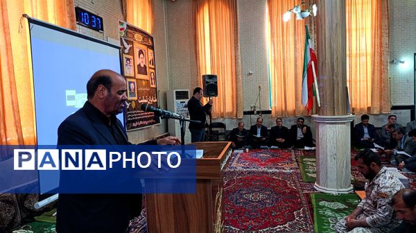 مراسم بزرگداشت شهدای خدمت در ملکان 