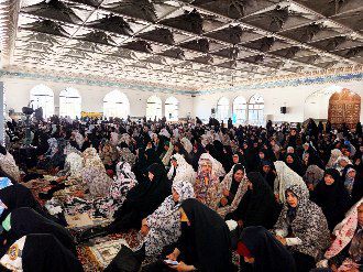 نماز جمعه عبادی سیاسی در شهرستان کاشمر 