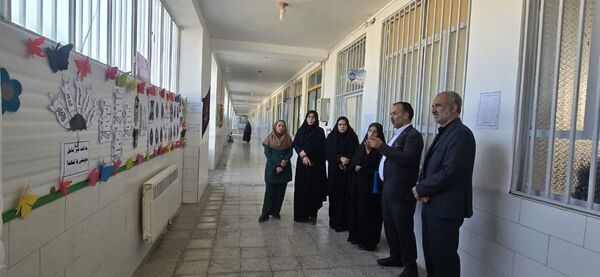  بازدید سرگروه پرورشی استان یزد در مدارس شهرستان بافق